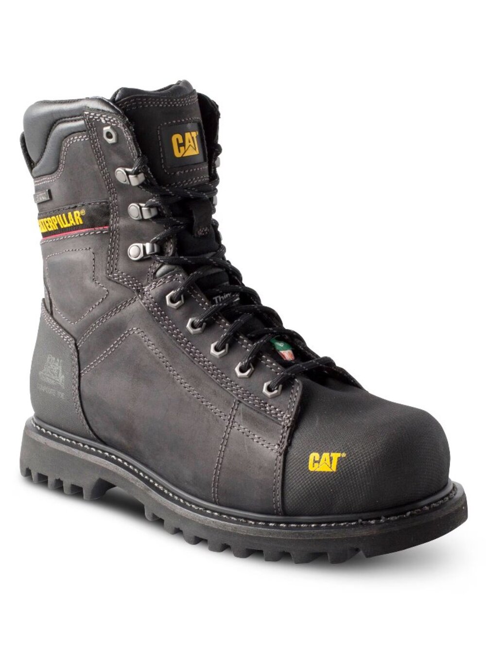 Caterpillar - CAT Men's Composite Toe & Plate Waterproof Work Boots Sz 11 Wide